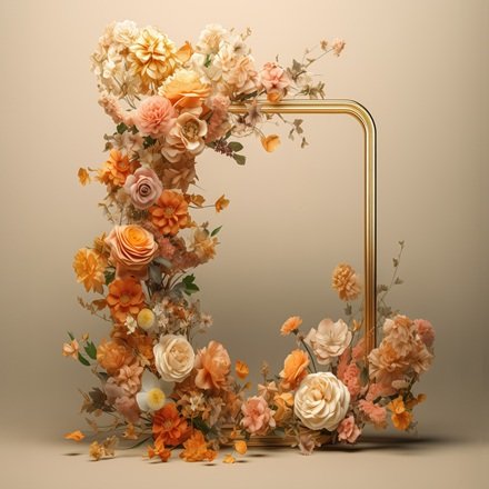 90 صورة خلفية اطار ورود