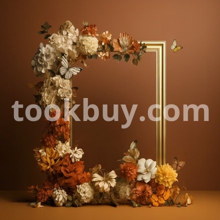 90 صورة خلفية اطار ورود
