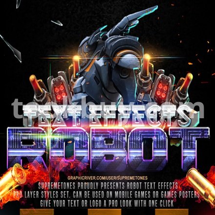 Robot Text Effects