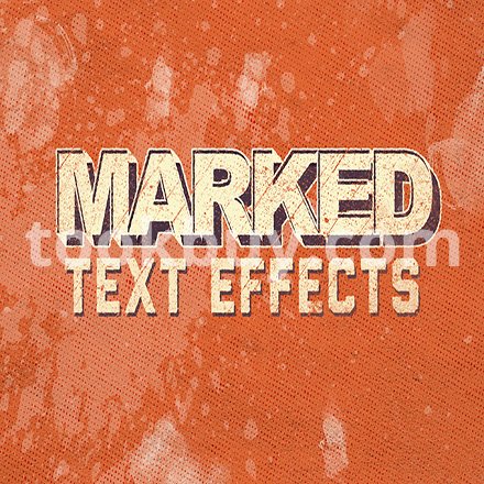 Vintage text